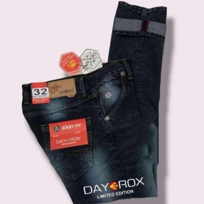DAYEROX JEANS BAHAN DENIM BERKUALITAS 
