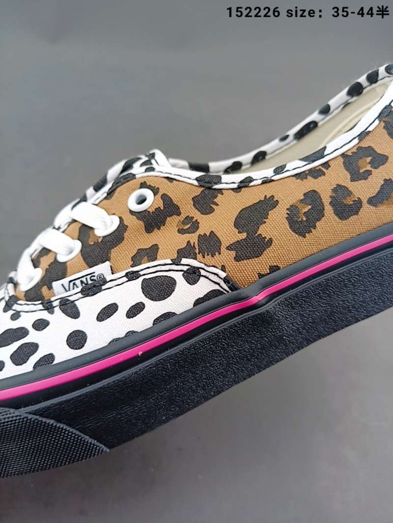 vans custom leopard