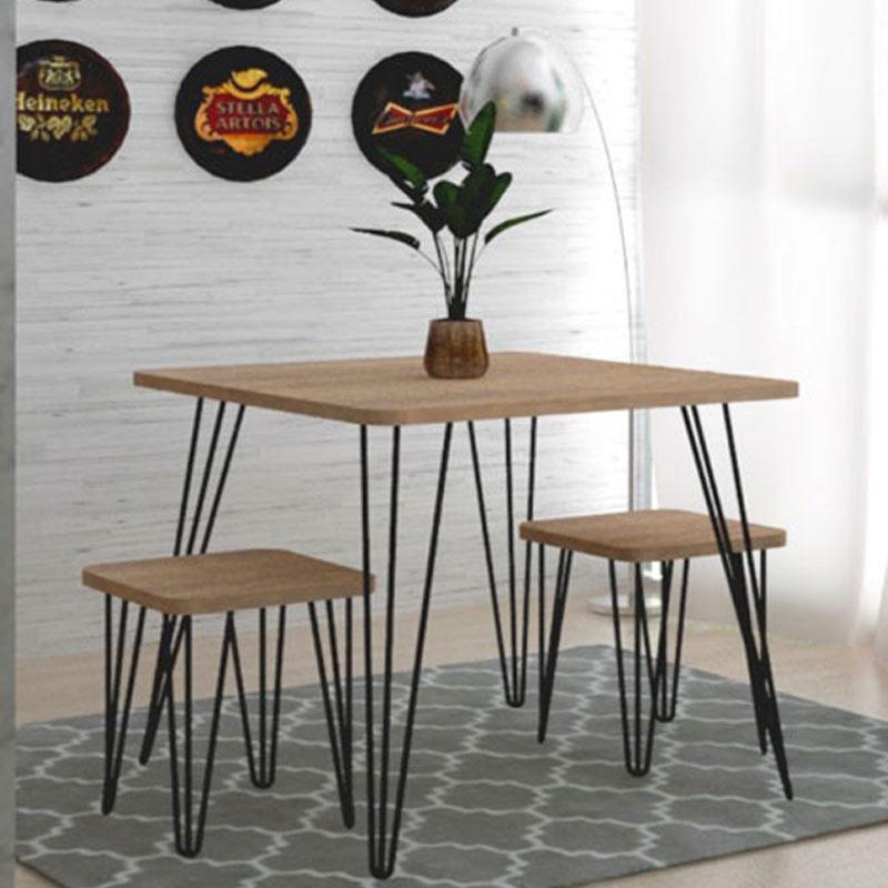Jual Best Furniture Rc Dachi Zemira Dt Zemora Dining Table Set Meja Makan With 2 Kursi 80 X 73 Cm Online Oktober 2020 Blibli Com
