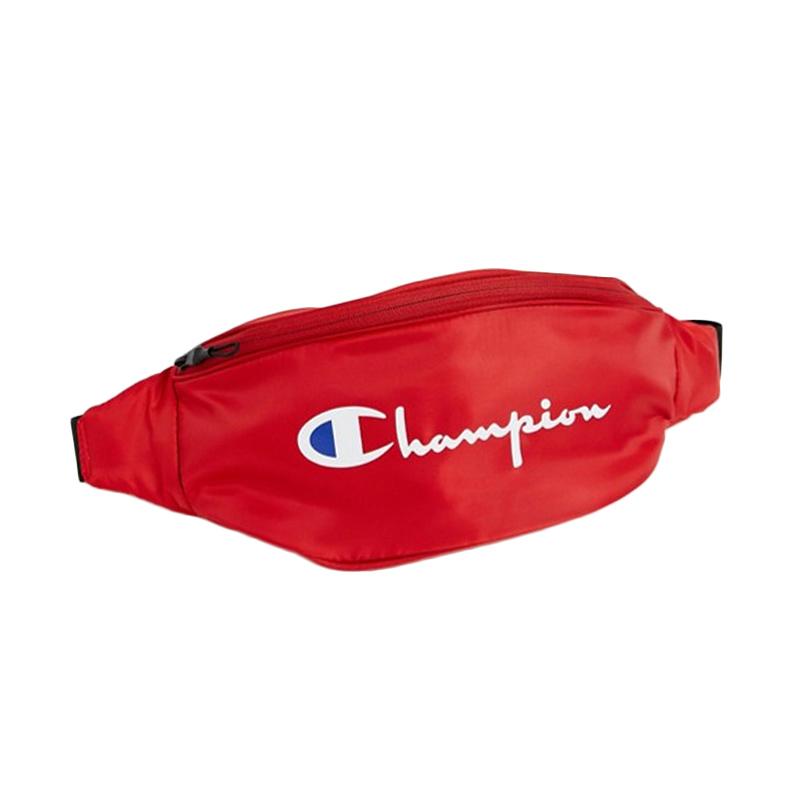 champion waist bag red