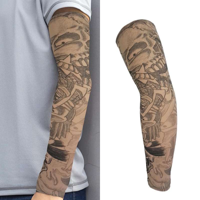Promo Tattoo Arm Sleeves UV Protection Arm Cover for Golf Men Women  Volleyball H Diskon 17% di Seller Homyl - China | Blibli