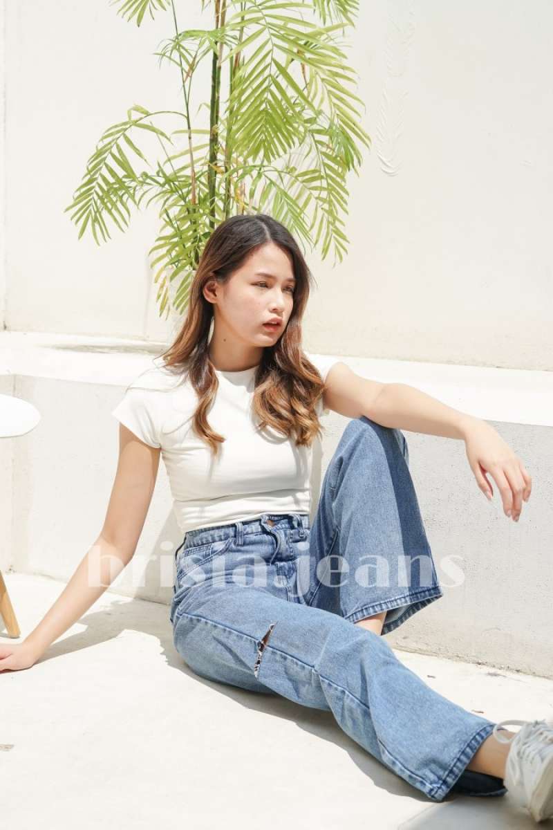 Gratis Ongkir Mido Boyfriend Jeans (Cut 