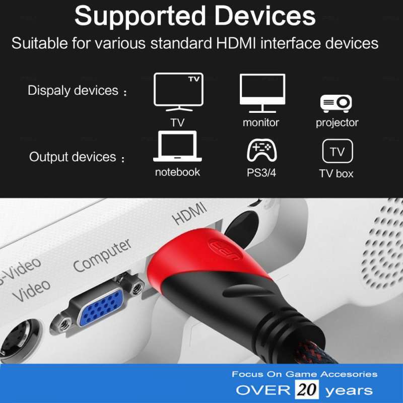 Jual Kabel Cable HDMI Full HD 1080P PS3 PS4 PS5 Laptop TV LED 1.5 Meter di  Seller Timur Game Shop - Kota Bekasi, Jawa Barat | Blibli