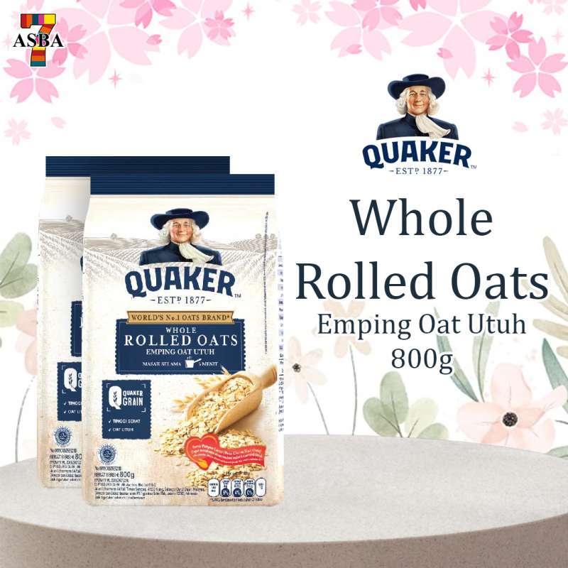 Promo Quaker Whole Rolled Oats 800g Diskon 3% di Seller TOKO ...