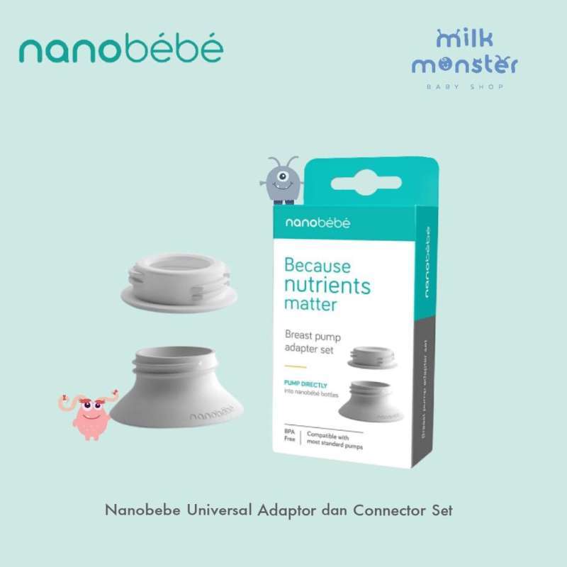 Jual Nanobebe Universal Adaptor dan Connector Set di Seller Milk
