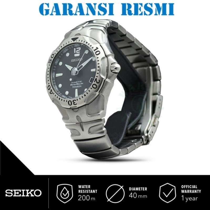 Jual Jam Tangan Pria Seiko Kinetic Auto Relay SMA079 Titanium Original  GARANSI RESMI di Seller CHY - Kota Surabaya, Jawa Timur | Blibli