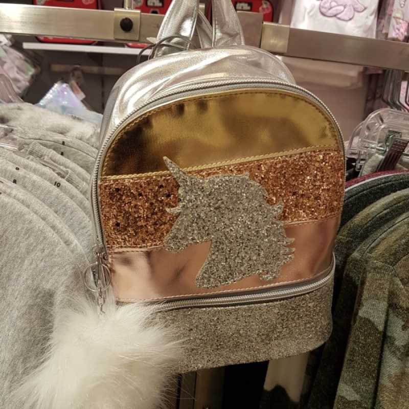 glitter mini backpack