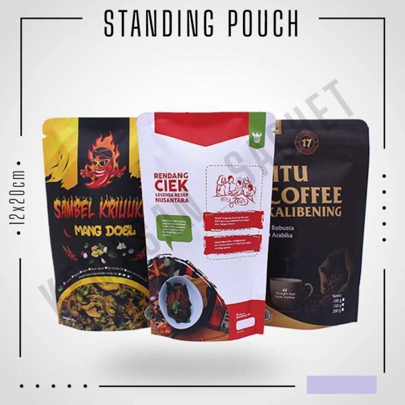 Standing pouch full print store