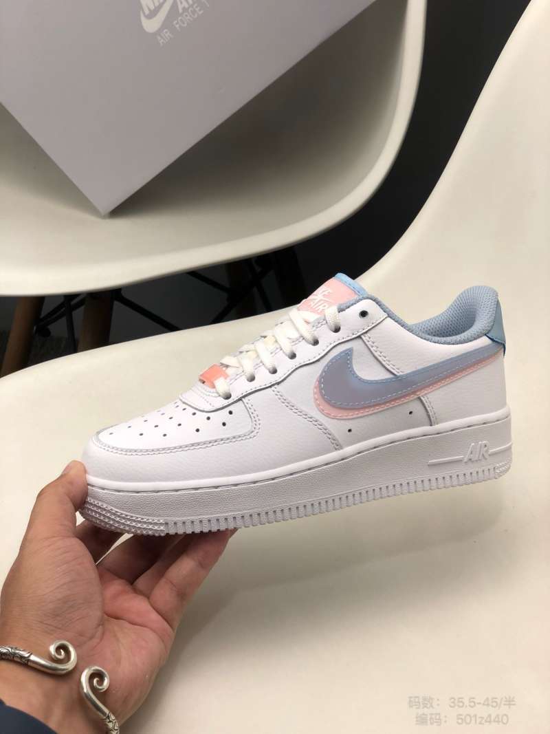 Jual 35.5-45 NIKE_ORI AIR Force 1 low leather stitched candy double hook  NIKE_ORI AIR Force No. 1 board shoe 501z440 di Seller Cao Chengxing Shop -  | Blibli