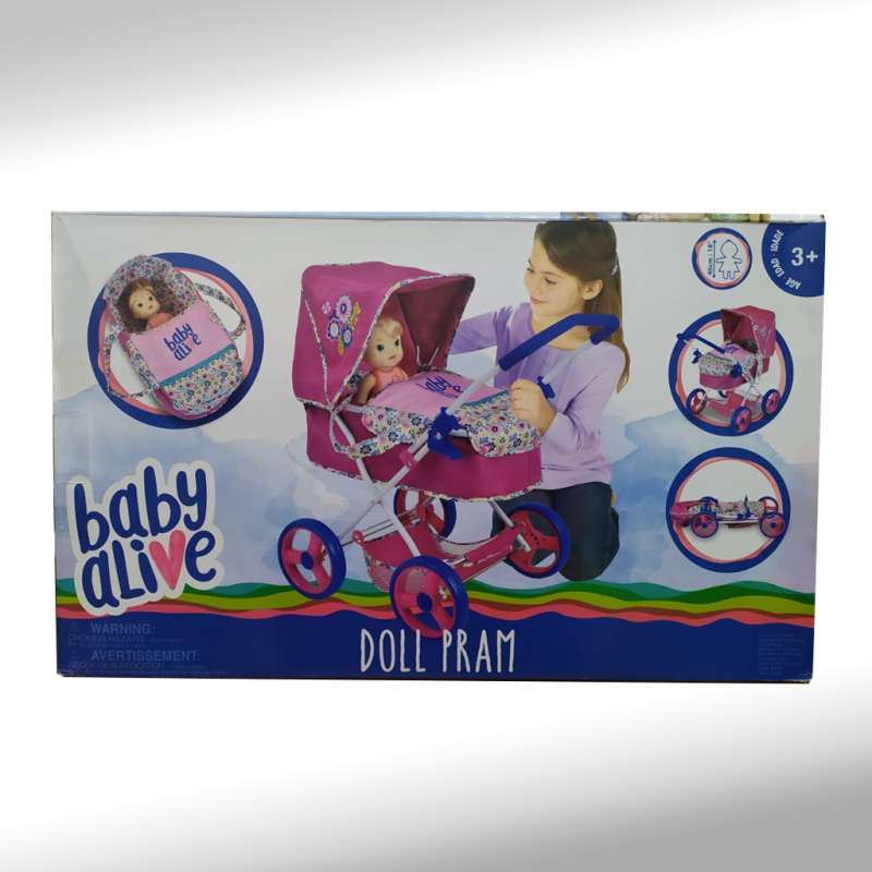 Jual Baby Alive Classic Doll Pram Stroller Not Real As Can Be di
