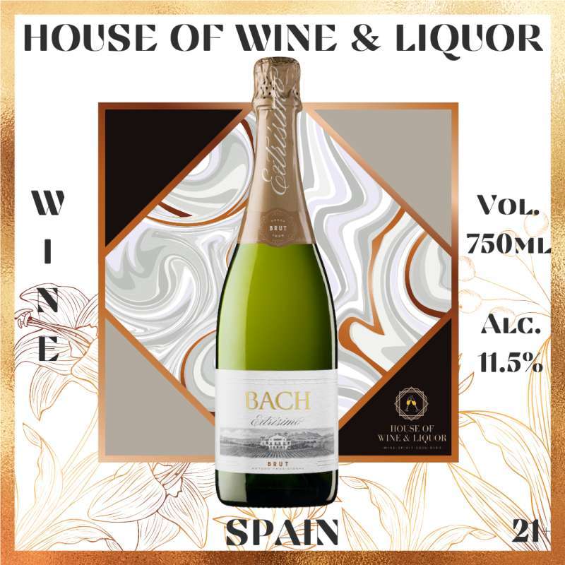 Promo Bach Extrisimo Brut Sparkling Wine 750 ML Spanish Wine ...