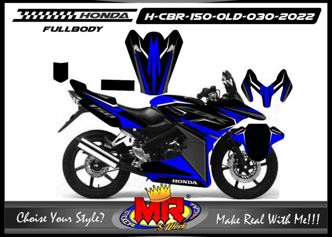 Promo Variasi Body Motor Stiker Honda CBR 150 Old FullBody Premium