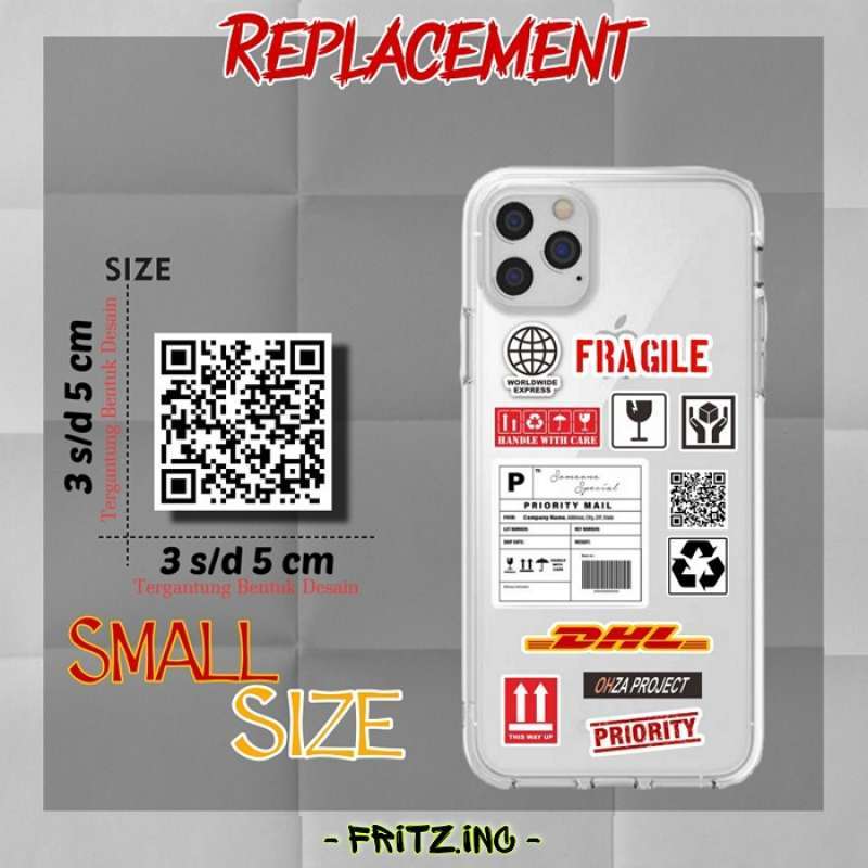 Jual STICKER PREMIUM DHL V1 WATERPROOFT STICKER AESTHETIC ...