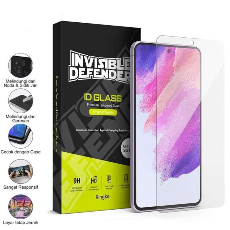 Promo Ringke Galaxy S21 Fe Screen Protector Tempered Glass Pack