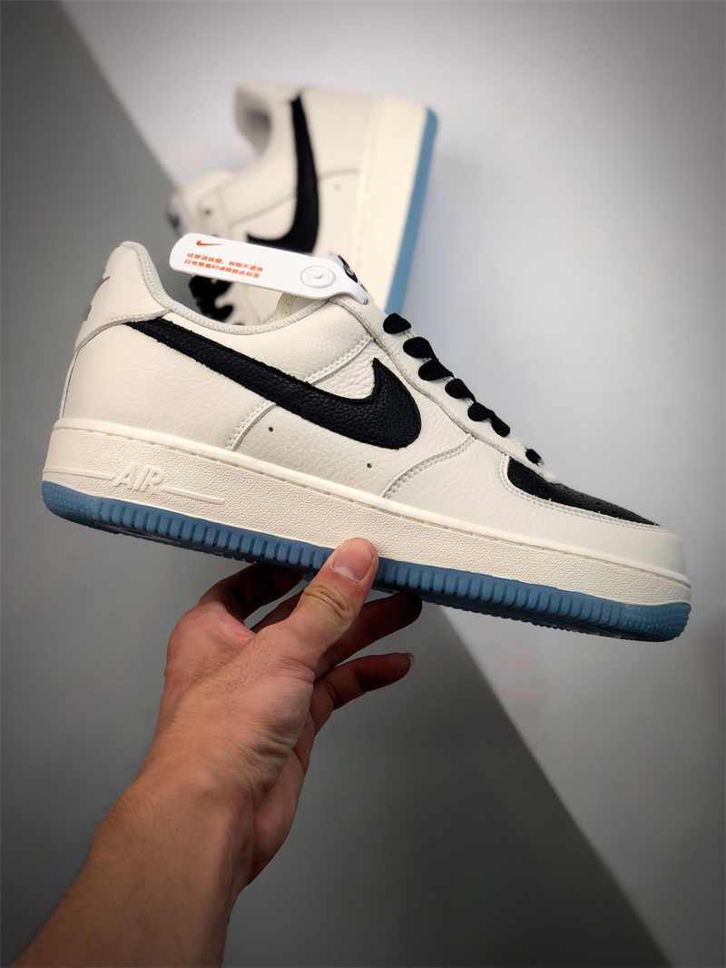 nike air force 1 07 white black blue