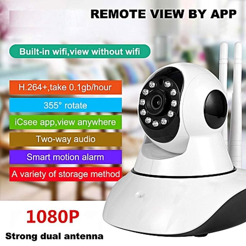 Jual Klikmystore Ip Cam 2 Mp 2 Antenna Cctv Camera Pan Tilt Hd 1080p Wifi Baby Monitor Kamera Cctv Online September 2020 Blibli Com