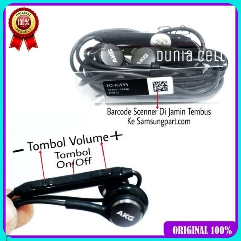 Jual Headset Samsung Galaxy Akg S9 S9 Plus Original 100% Ori Copotan di  Seller CanThink Seals - Indonesia | Blibli