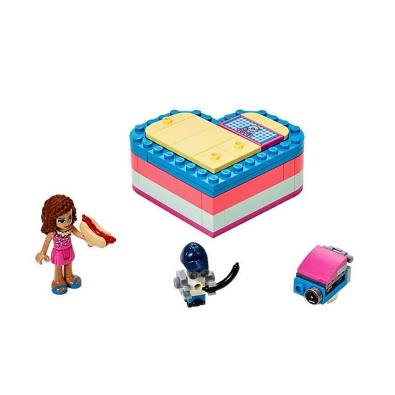Jual Lego Friends 41387 Olivia S Summer Heart Box Blocks Stacking Toys Online Oktober 2020 Blibli Com