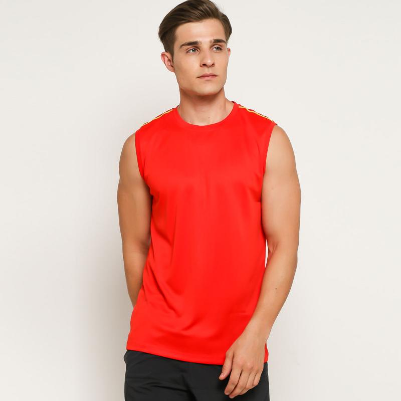 Trijee Men Mark Sleeveless Tee Baju 