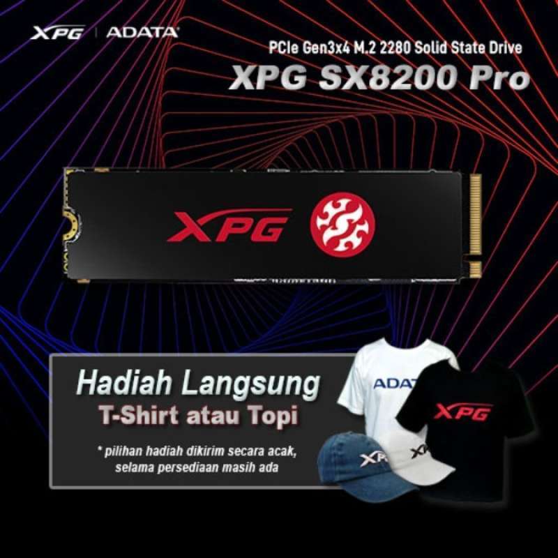 SSD ADATA XPG SX8200 PRO 1TB SSD NVMe PCIe Gen 3x4