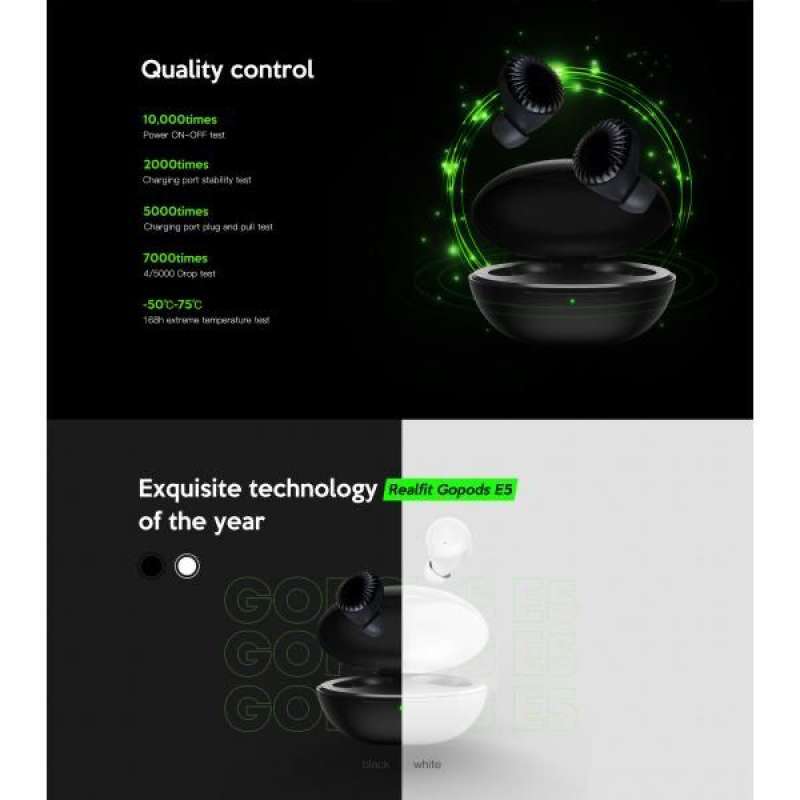 Jual Realme Realfit Gopods E5 TWS 