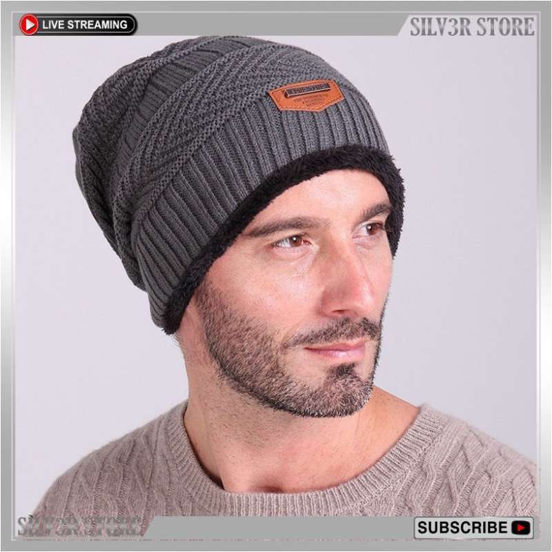Promo Topi Kupluk Pria Cowok Laki Laki 