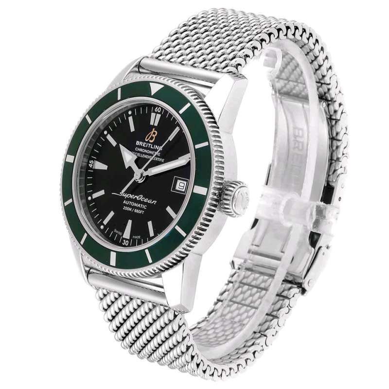 breitling superocean heritage green bezel