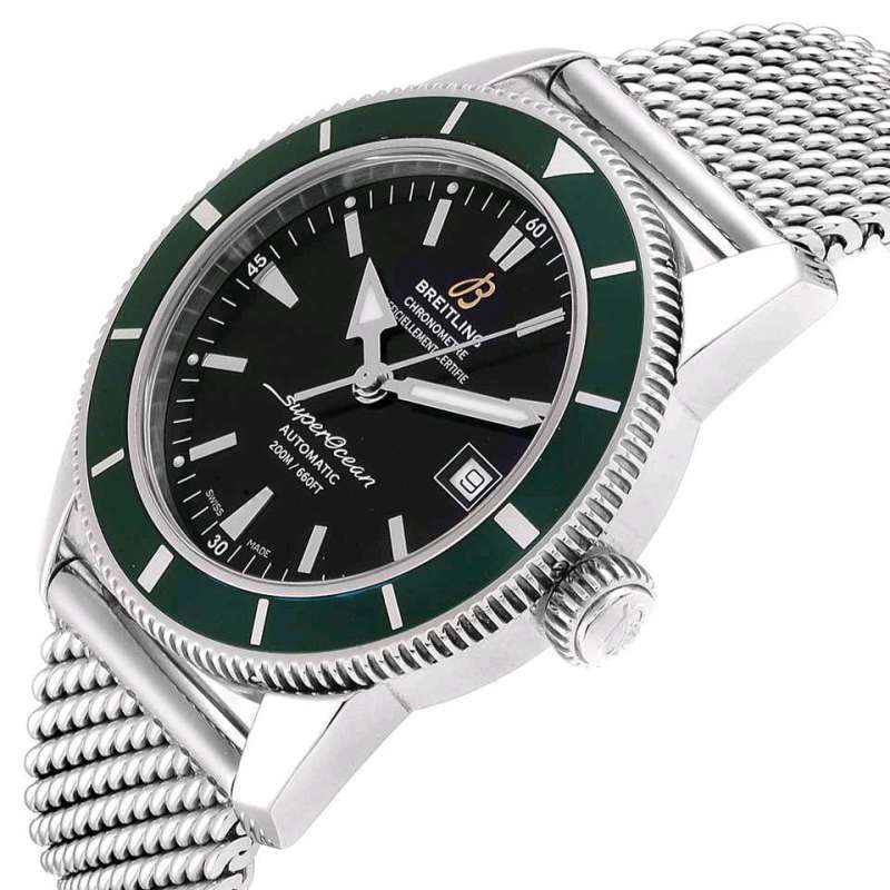 breitling superocean heritage green bezel