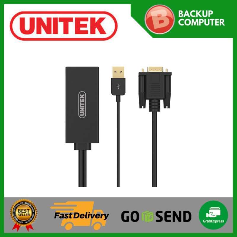 unitek hdmi to vga converter with audio y8711