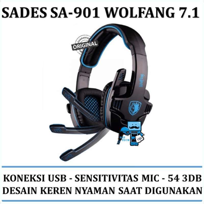 Jual Headset Gaming Sades Sa-901 