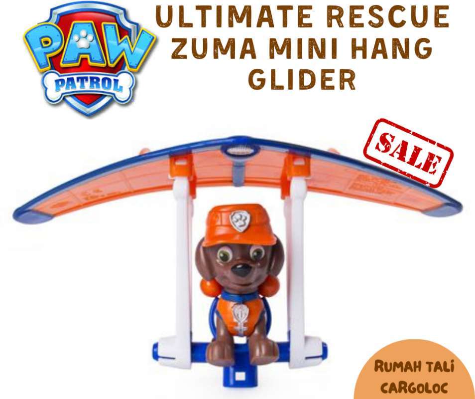 Jual Mainan Anak PAW PATROL ULTIMATE RESCUE ZUMA MINI HANG GLIDER