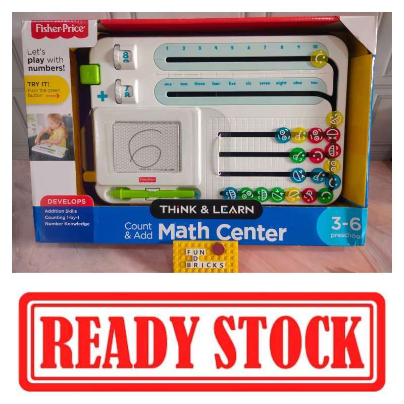 Fisher price count and add sale math center