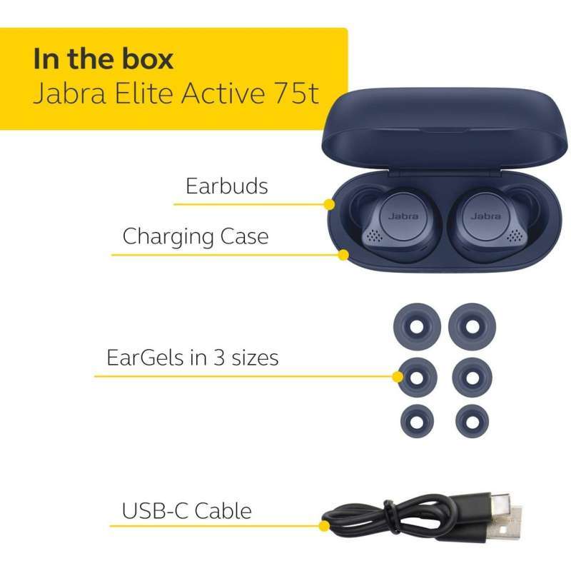 Jabra Elite Active 75t True Wireless 