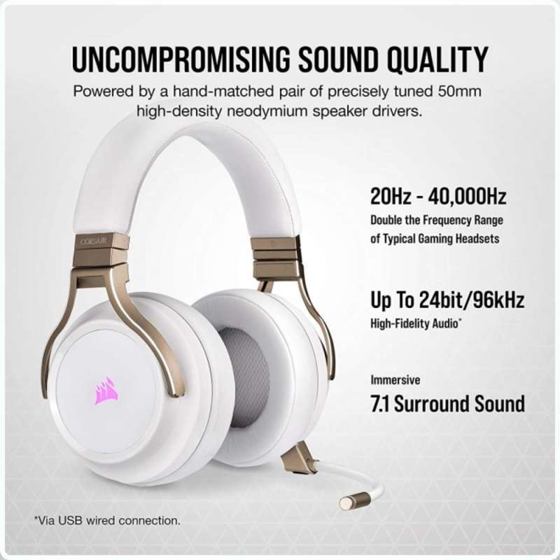 Jual Corsair Virtuoso Pearl Rgb 