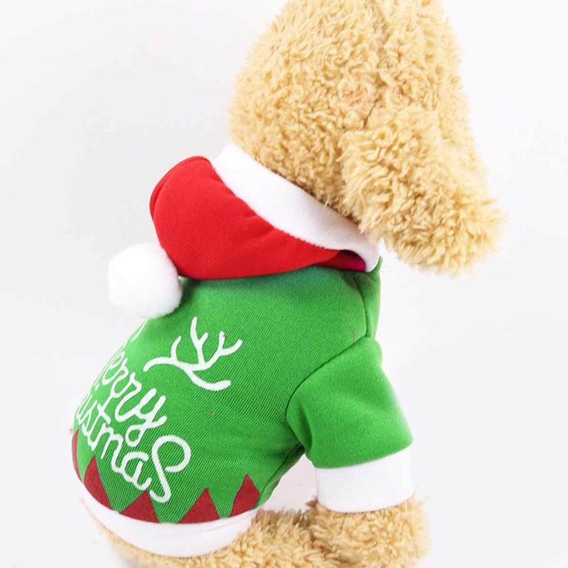 Jual Eds Dog Costume Christmas Pet Clothes Winter Warm Hoodie Coat Two Legs Clothing For Puppy Small Medium Dogs Online Januari 2021 Blibli