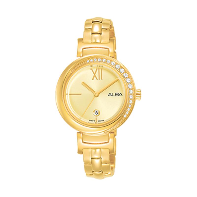 Promo Alba Ah7r76 Quartz Movement Jam Tangan Wanita Emas Di Seller Toko Zipper Kota Surabaya Jawa Timur Blibli
