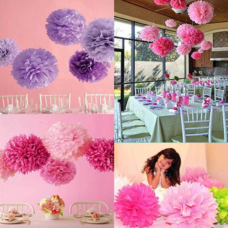 Jual Bluelans Handmade Craft Paper Flower Ball Ceremony Wedding Party Decoration 10 Pcs 4 Inch Online Januari 2021 Blibli