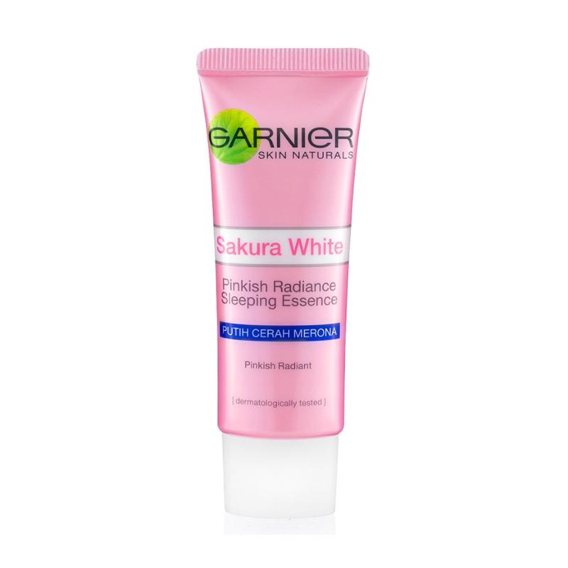garnier sakura white night cream