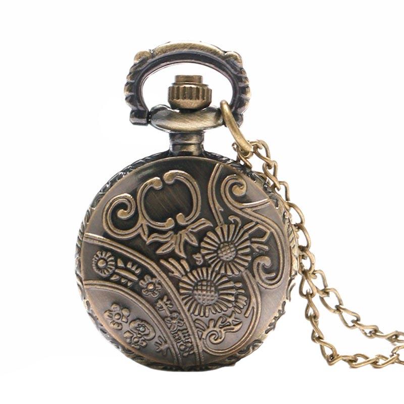 Jual Best Retro Small Hollow Eight Leaf Flower Necklace Sweater Pocket Watch Gold Murah September 2020 Blibli Com