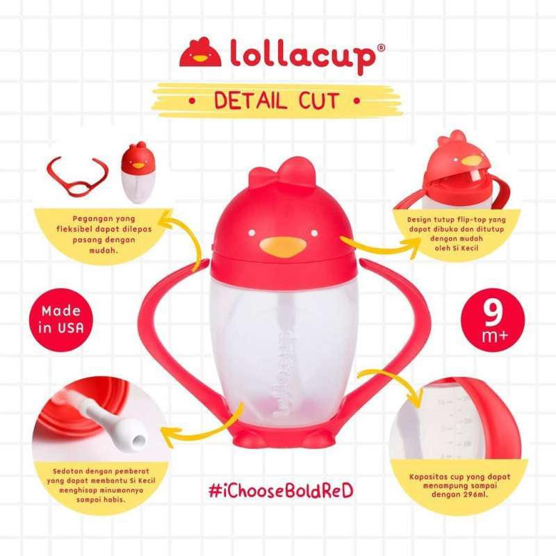 Lollacup Straw Lollaland Glass Bottle Jual Bosu273 Botol Minum Lollaland Lollacup Straw Sippy Cup 296 Ml