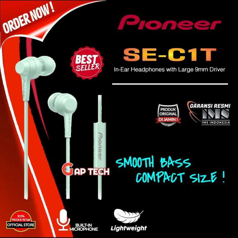 Pioneer earphone sales c1