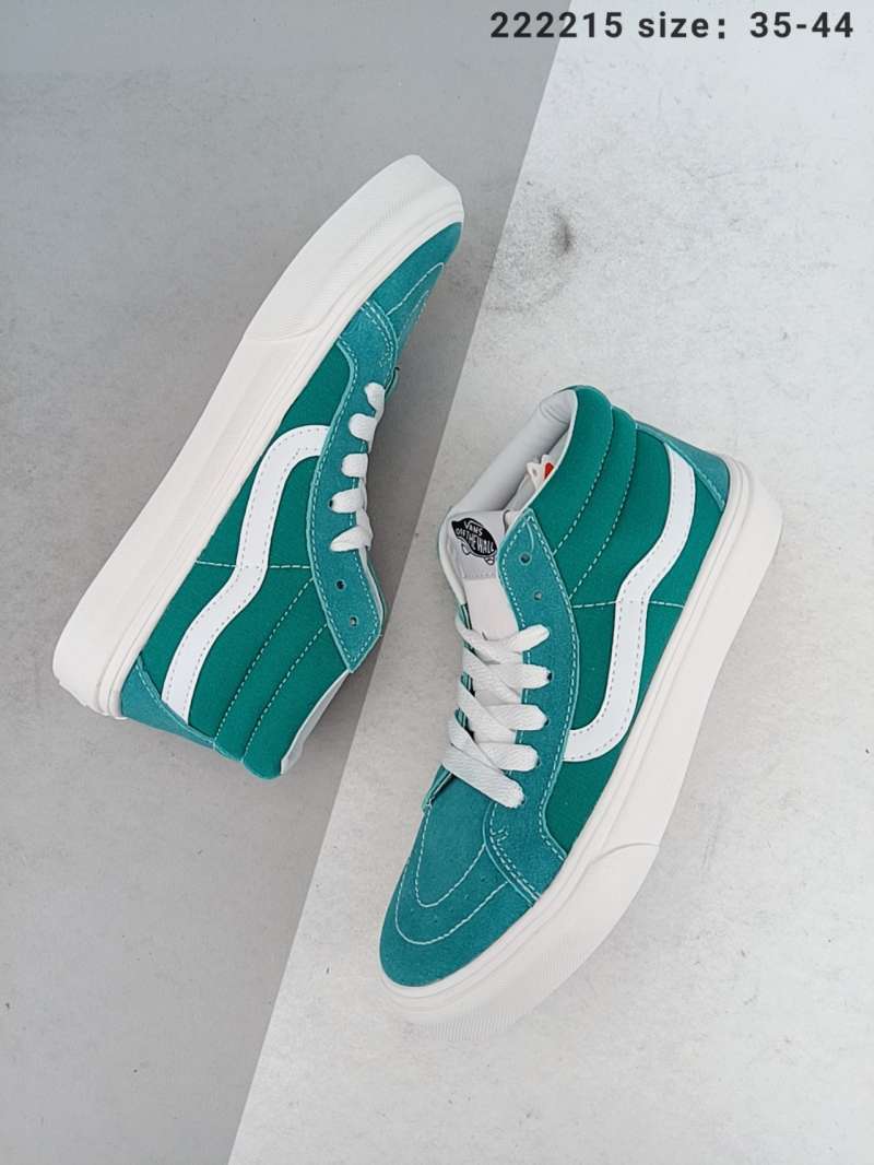 teal low top vans