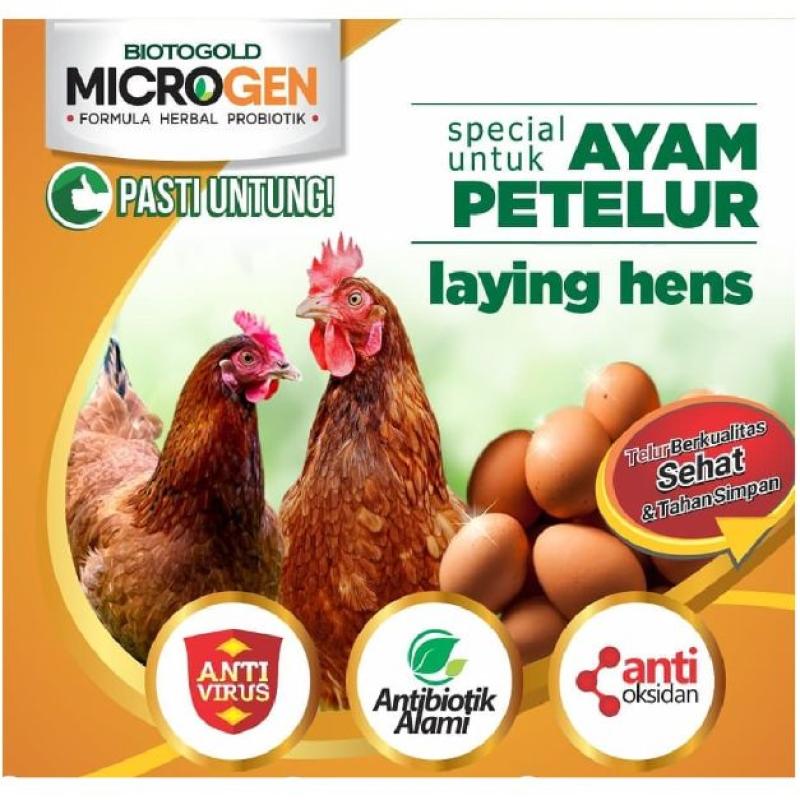 Jual Vitamin Nutrisi Ayam Petelur Microgen 500 Ml Jaminan Asli