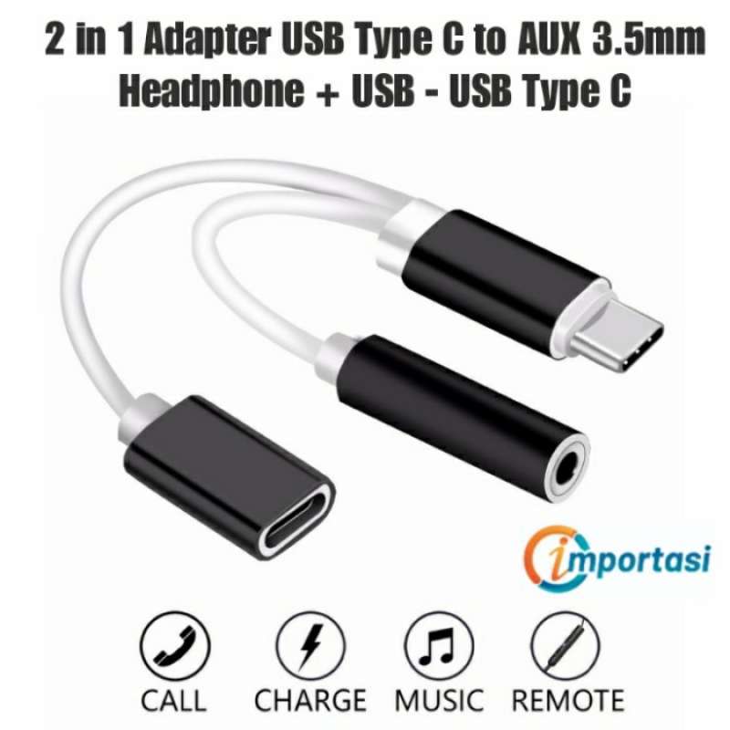 ADAPTER CABLE USB TYPE C TO 3.5MM 