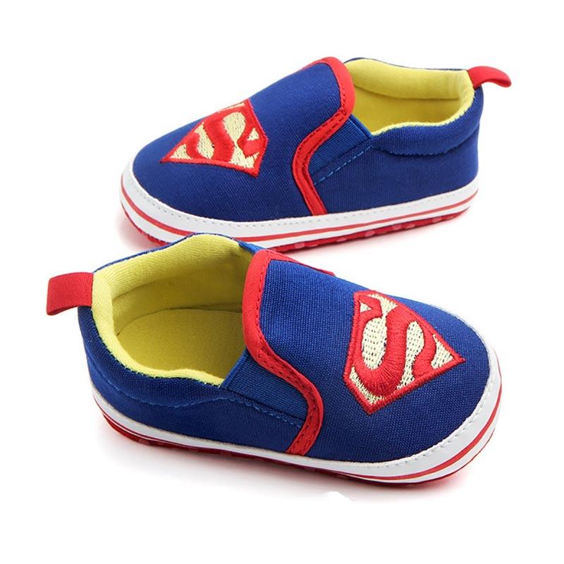 Jual Toddler Baby Boys Girl Cartoon Bear Sneakers Anti Slip Soft Sole Superman Prewalker Shoes Murah September 2020 Blibli Com