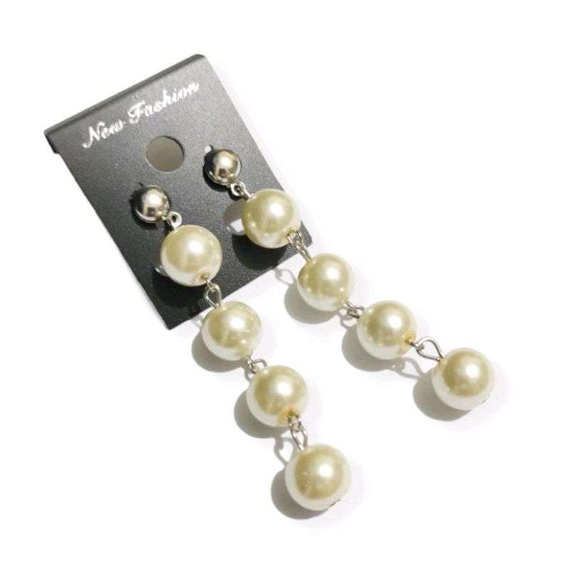 Emma Korean Pearl Stud Earrings Anting Tusuk Mutiara Korea