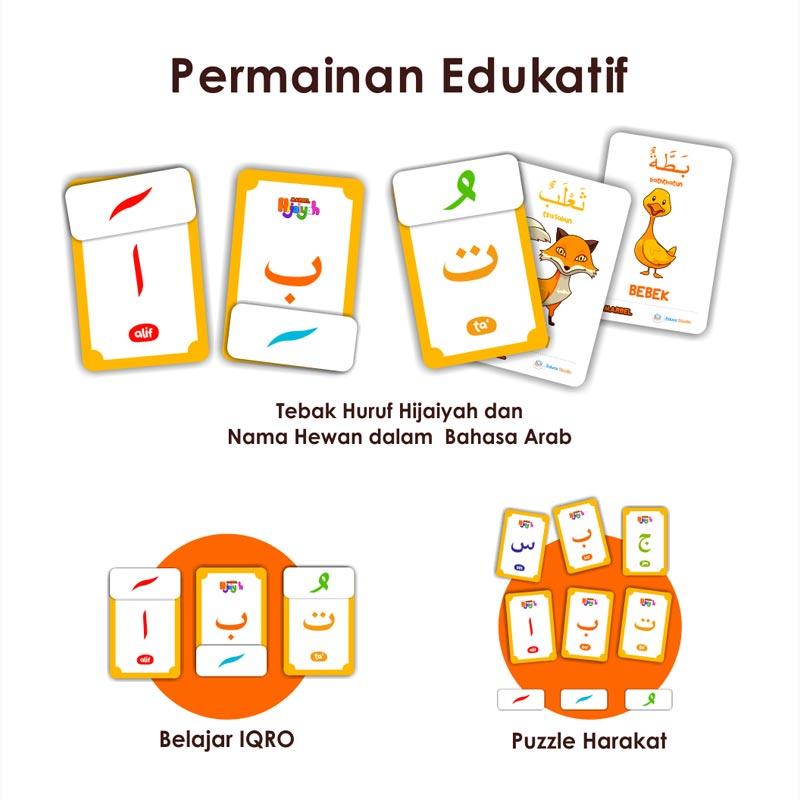 Jual Marbel Flashcard Hjaiyah Nama Hewan Bahasa Arab Kartu Bayi Pintar Online September 2020 Blibli Com