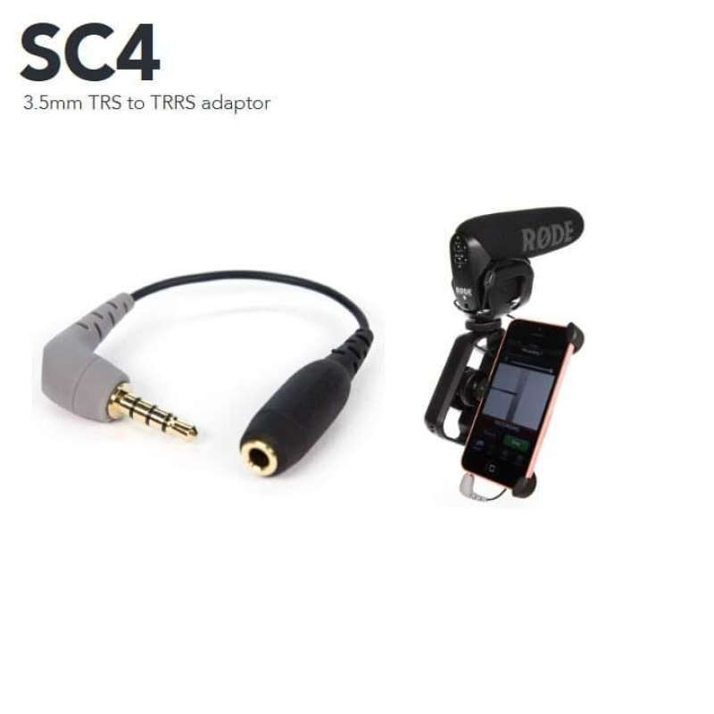 SC4 3.5mm TRS to TRRS adaptor di Seller 