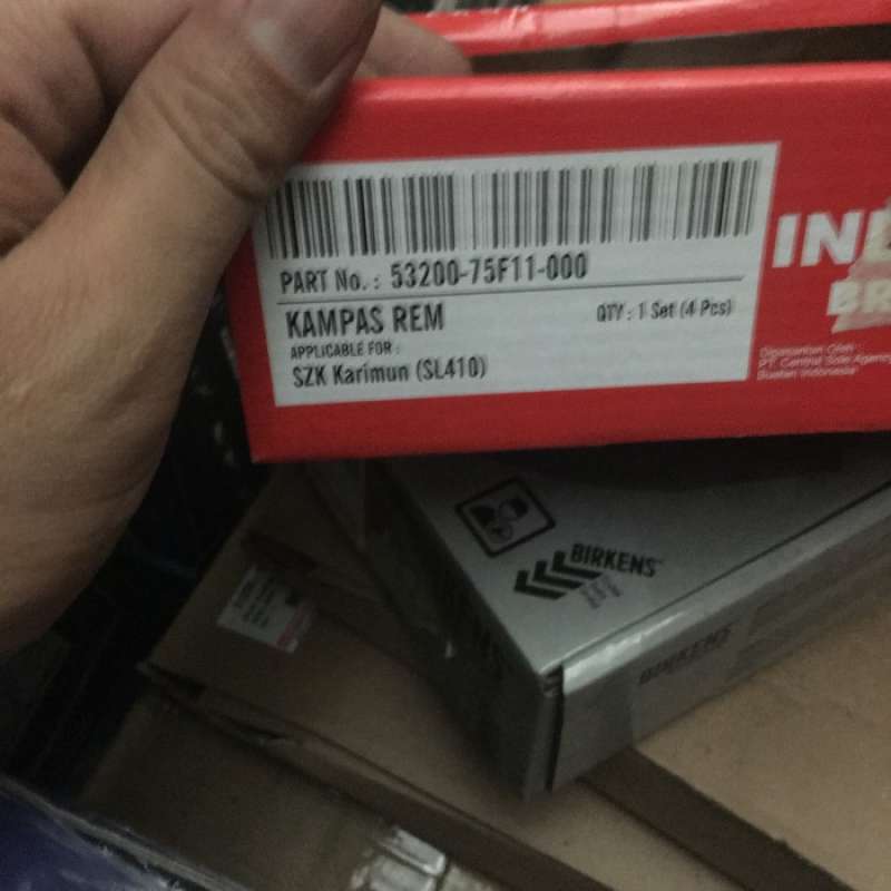 Kampas rem belakang karimun kotak indopart