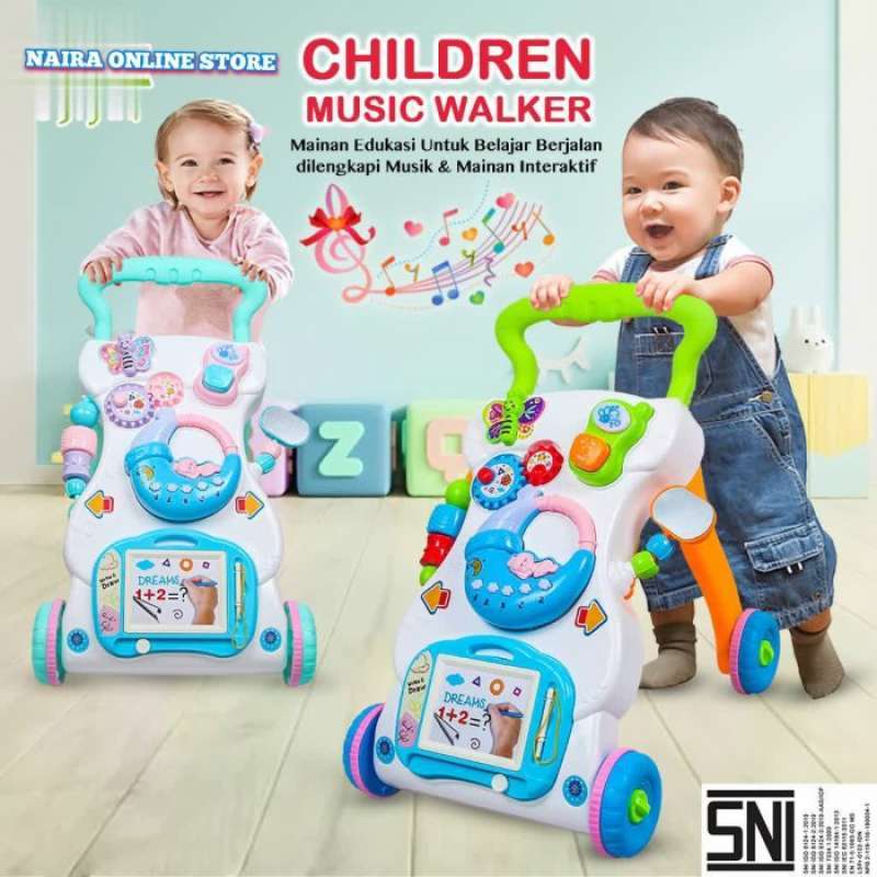 Jual Mainan Edukasi Anak Bayi Laki Perempuan Baby Walker Terbaru